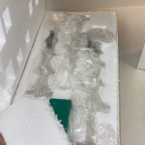 Department 56 lighted crystal pines